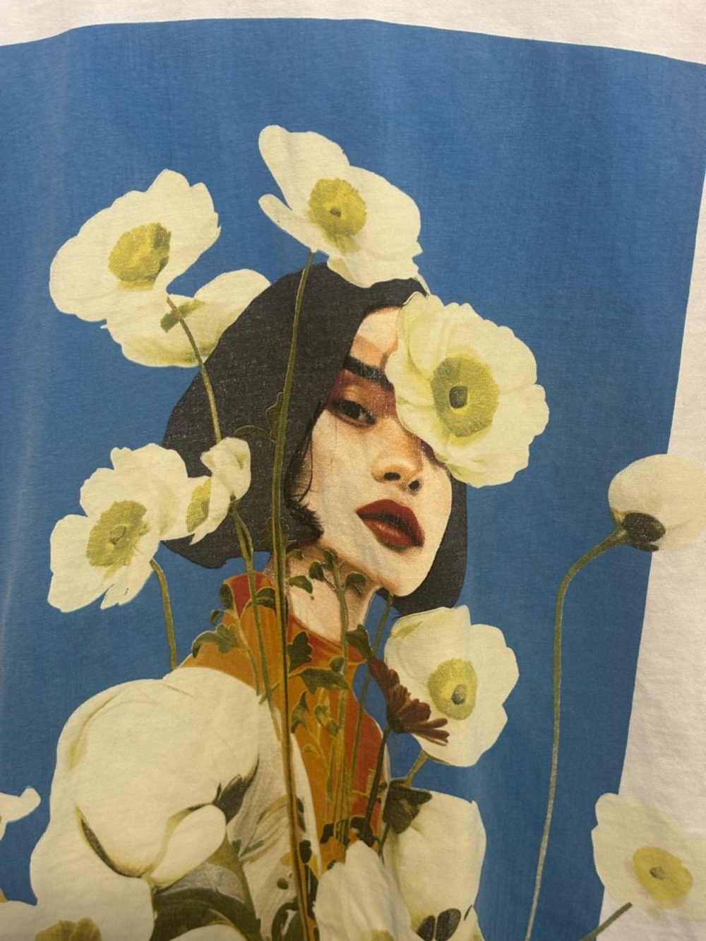 Zara White Crewneck Tee - Picture 4 of 5
